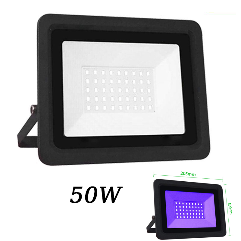 395nm UV Blacklight LED Flood Lights Outdoor AC Power 10W/30W/50W/100W/200W